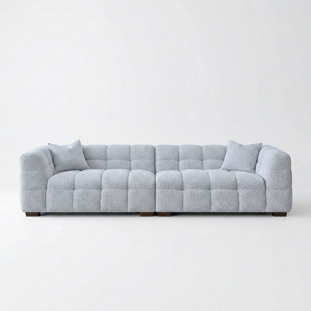 Tivaro 4 Seater Sofa in Pearl Boucle