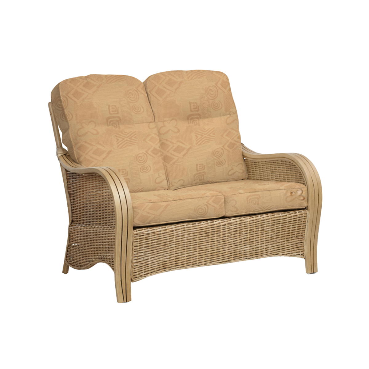 Turin Light Oak 2 Seater 3pc Suite in Zanzibar