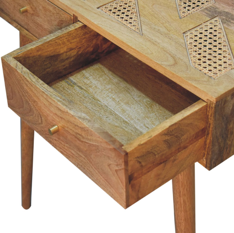 Larissa Aztec Mango Wood Console Table