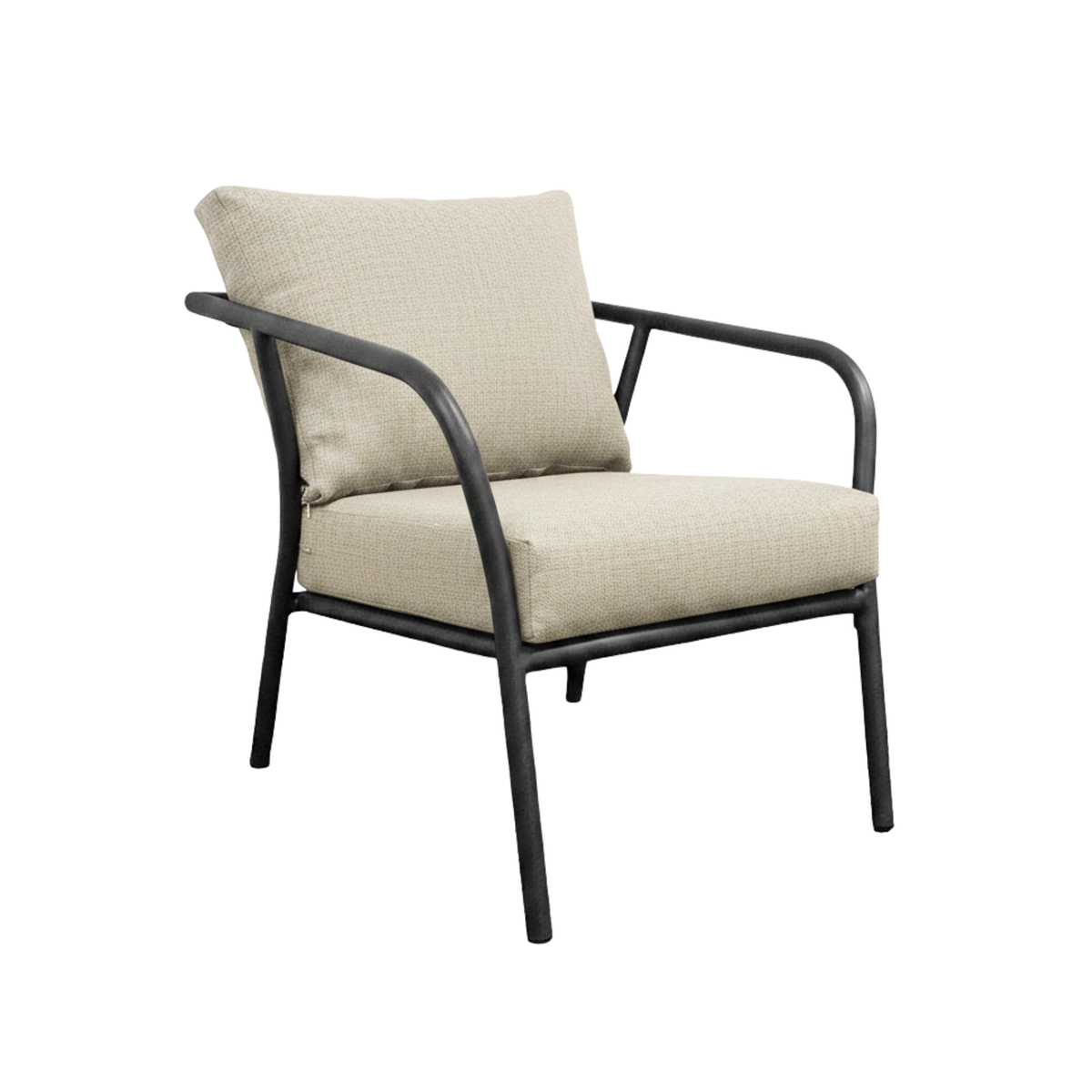 Desser Union 2-Seater & 2 Chairs - 3pc Beige Outdoor Set