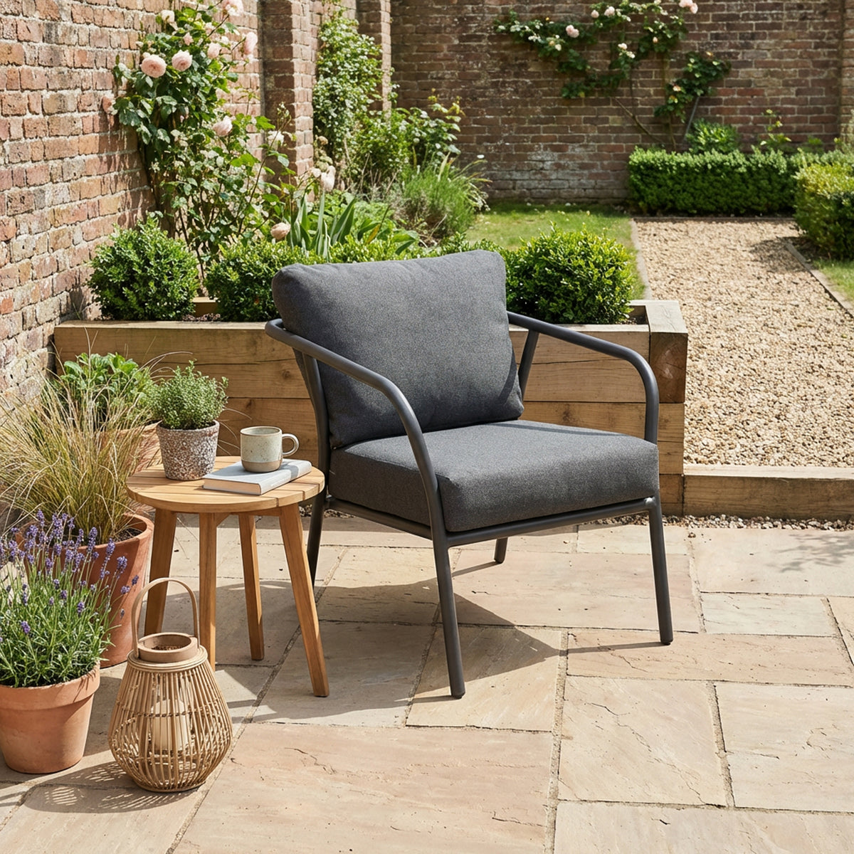 Desser Union Grey Outdoor Chair