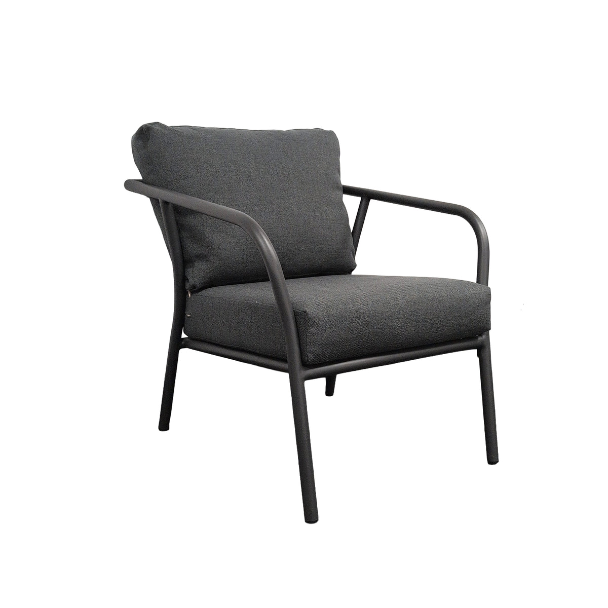 Desser Union Corner Sofa & 2 Chairs - 3pc Grey Outdoor Corner Set