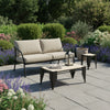 Desser Union 3-Seater Outdoor Sofa - Beige Outdoor Lounge Sofa