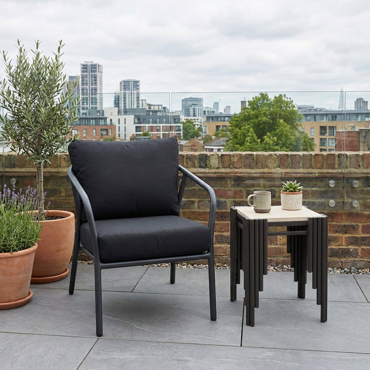 Desser Union Grey Outdoor Chair