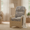 Vale Natural Wash Armchair in Hawaiian Palm