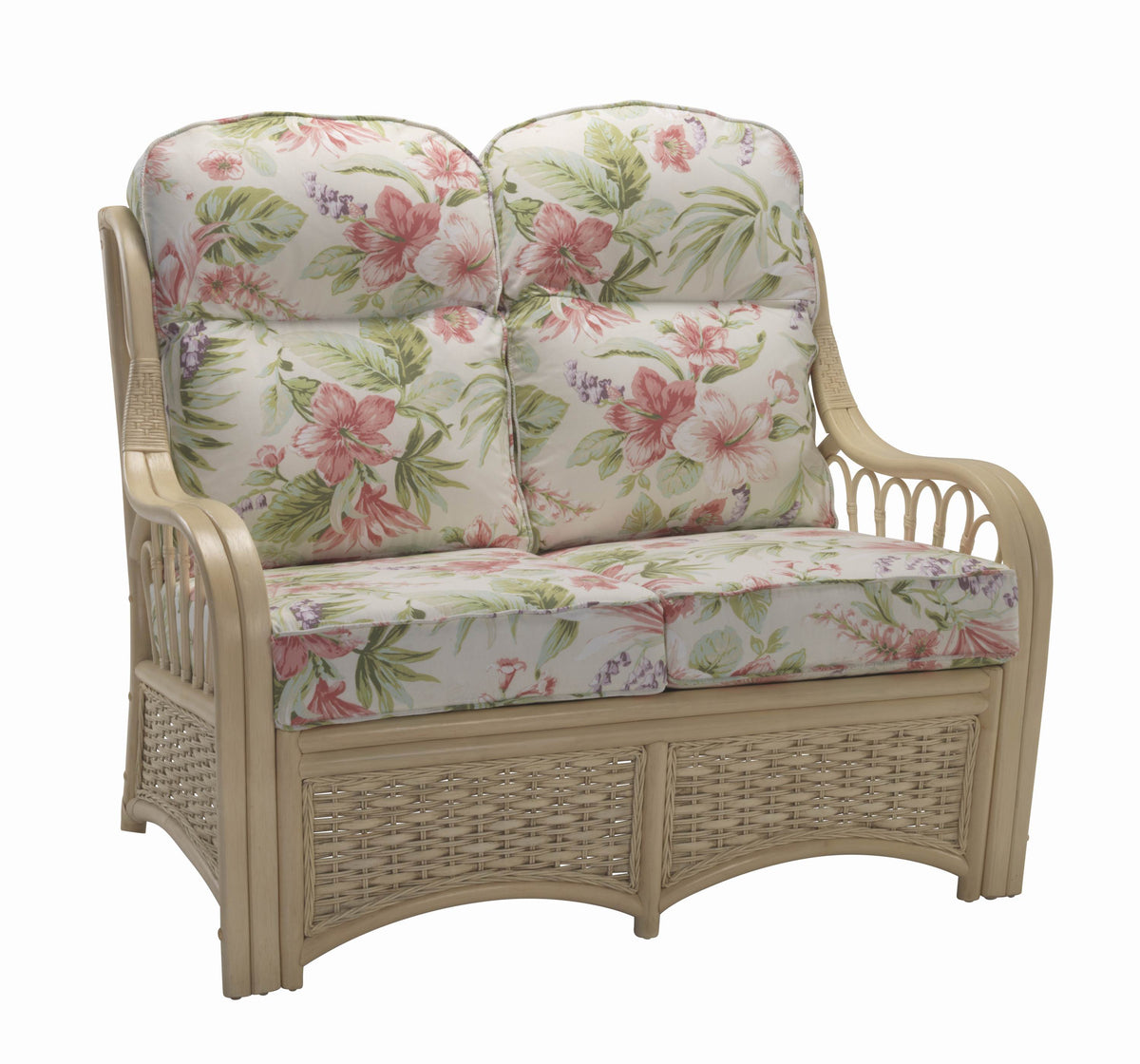 Vale Natural Wash 2 Seater Sofa