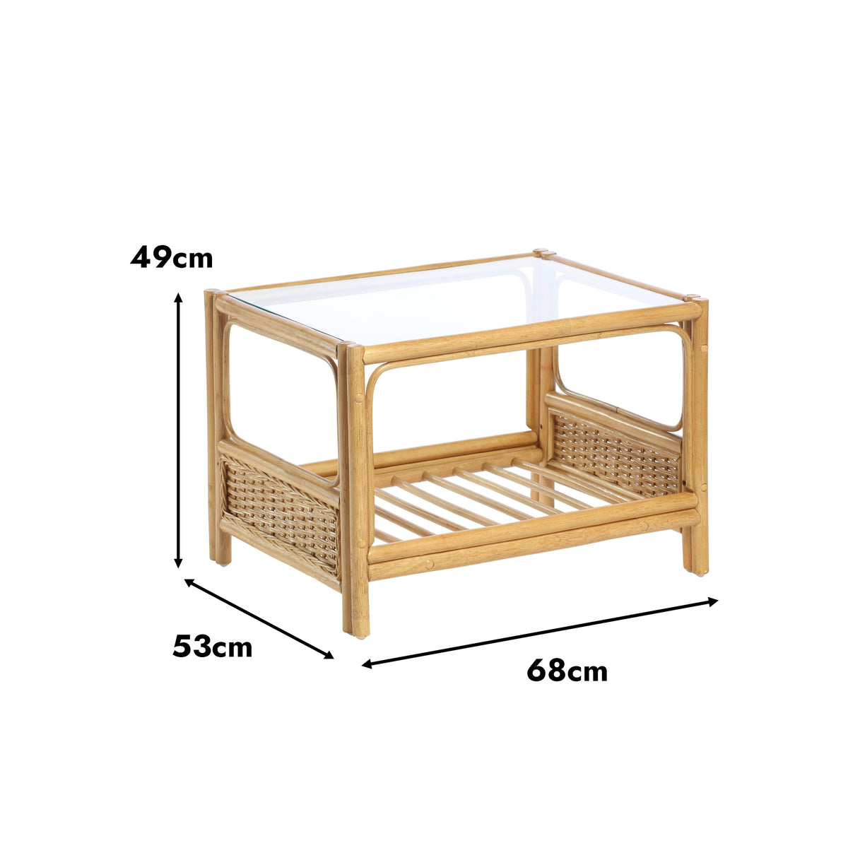 Vale Light Oak Coffee Table