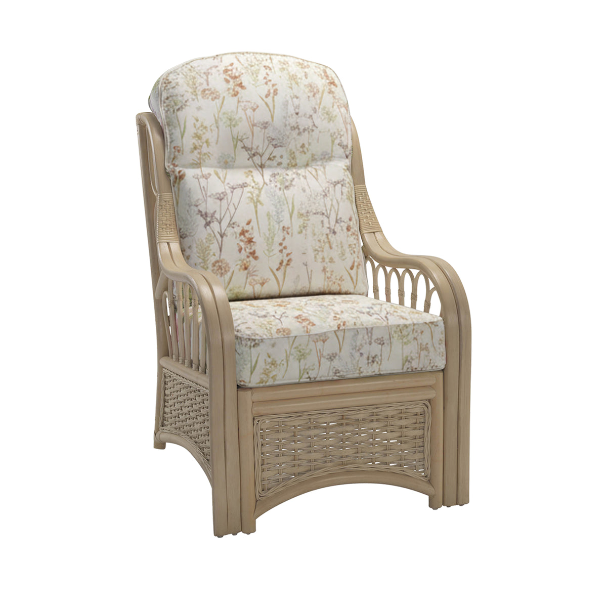 Vale Naturalwash 2 Seater and Armchair in Mulberry