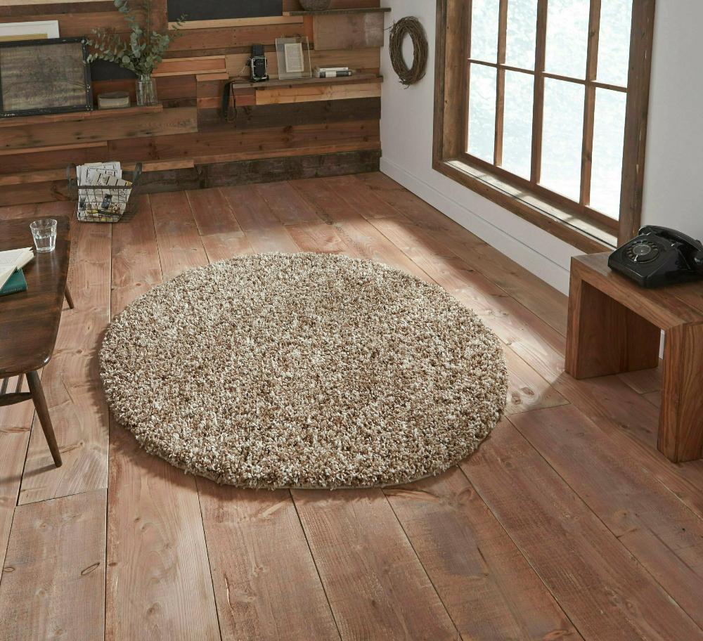 vista shag rug in beige 5 sizes available