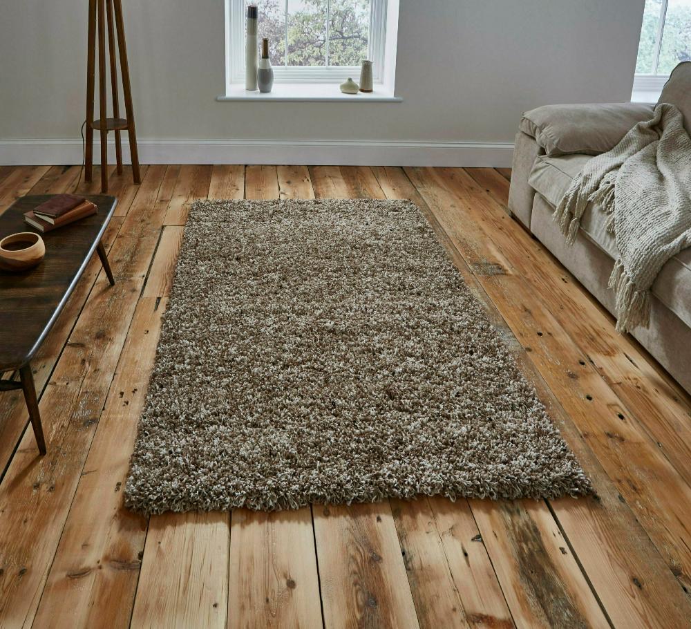 vista shag rug in beige 5 sizes available