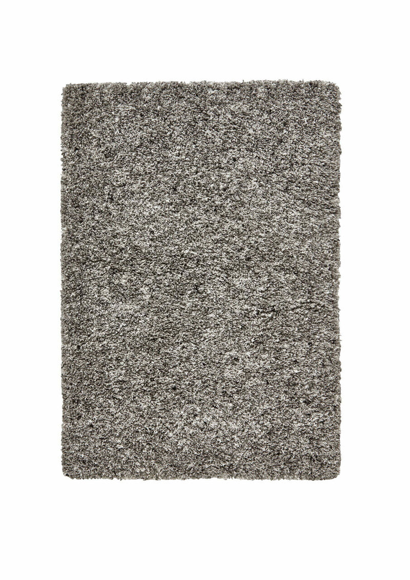 vista shag rug in silver 5 sizes available