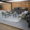 Vitavia 2 Seat Sofa Set - Ivy Green