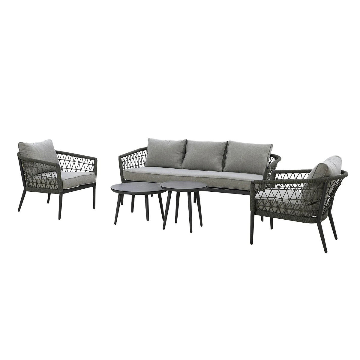 Vitavia 3 Seat Sofa Set - Ivy Green