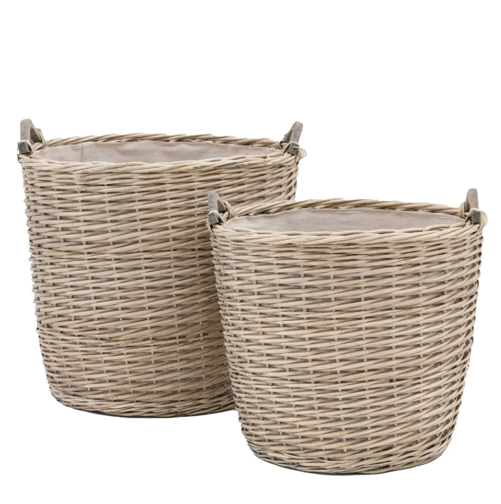Vitero Jumbo Baskets Set of 2