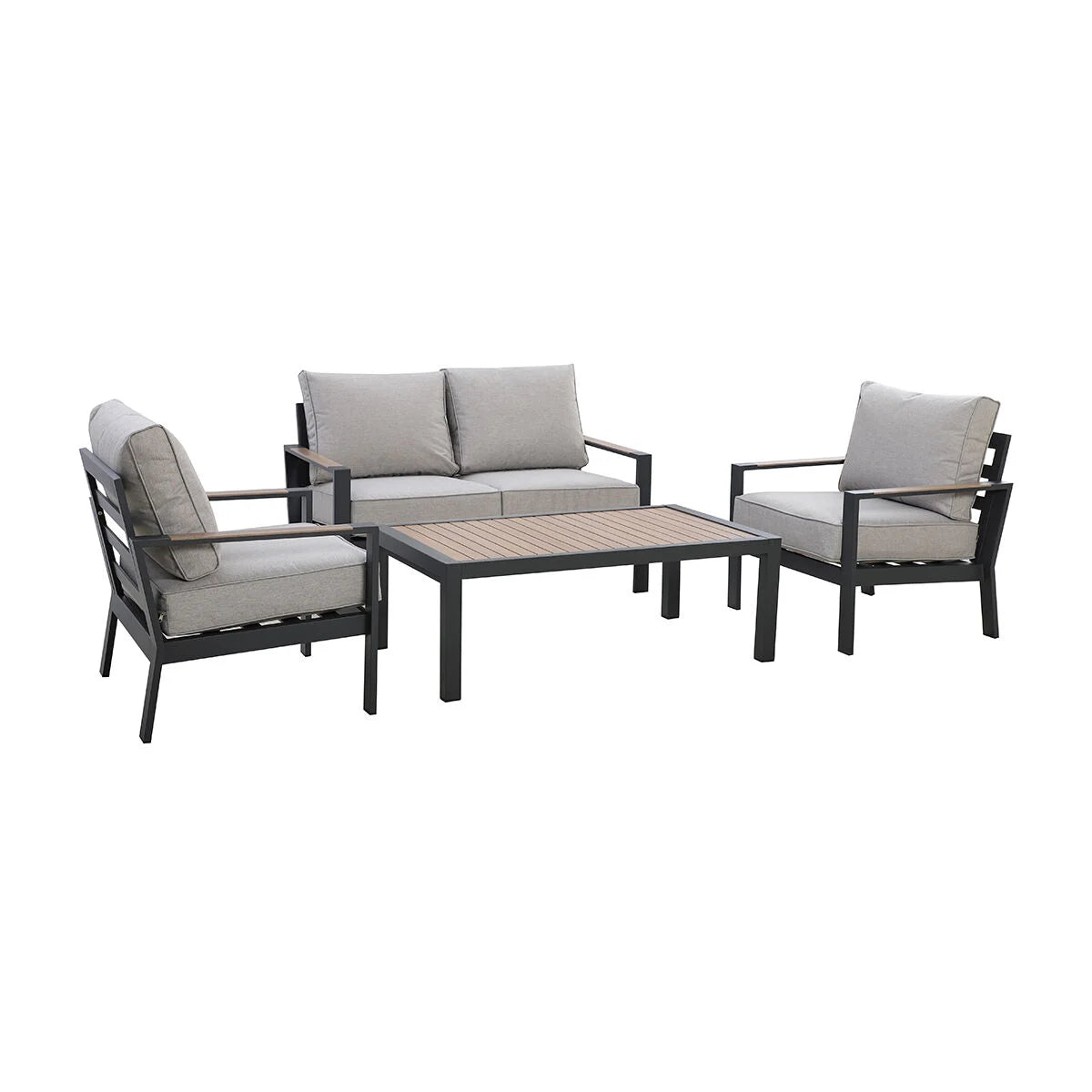 Vito 2 Seat Aluminium Sofa Set