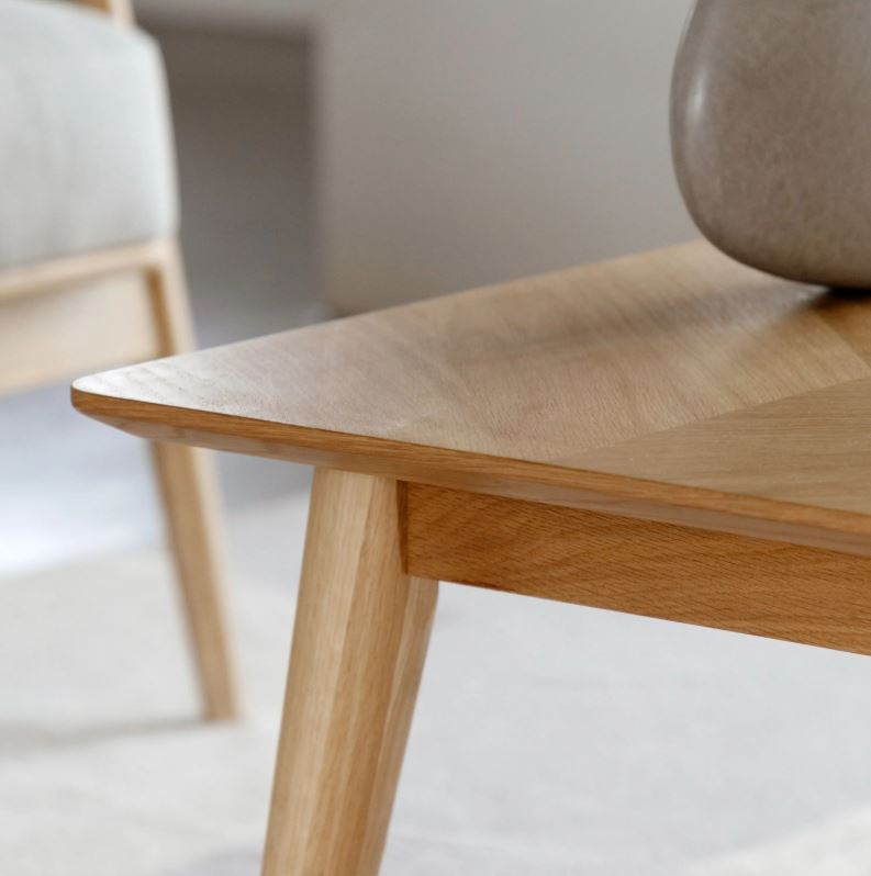 Santos Square Oak Coffee Table