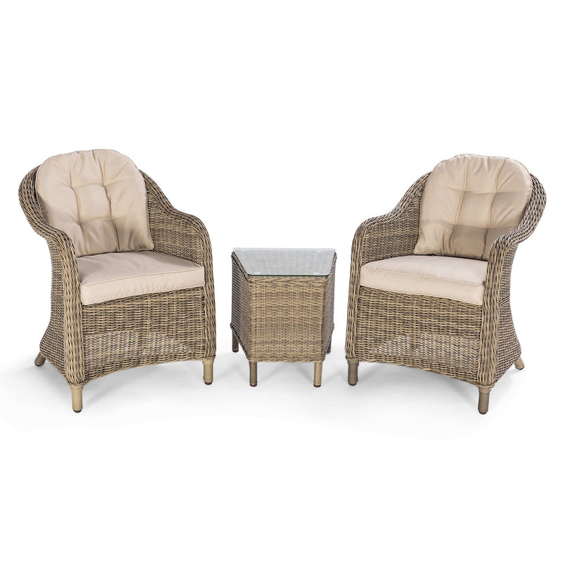 windemere outdoor rattan bistro set