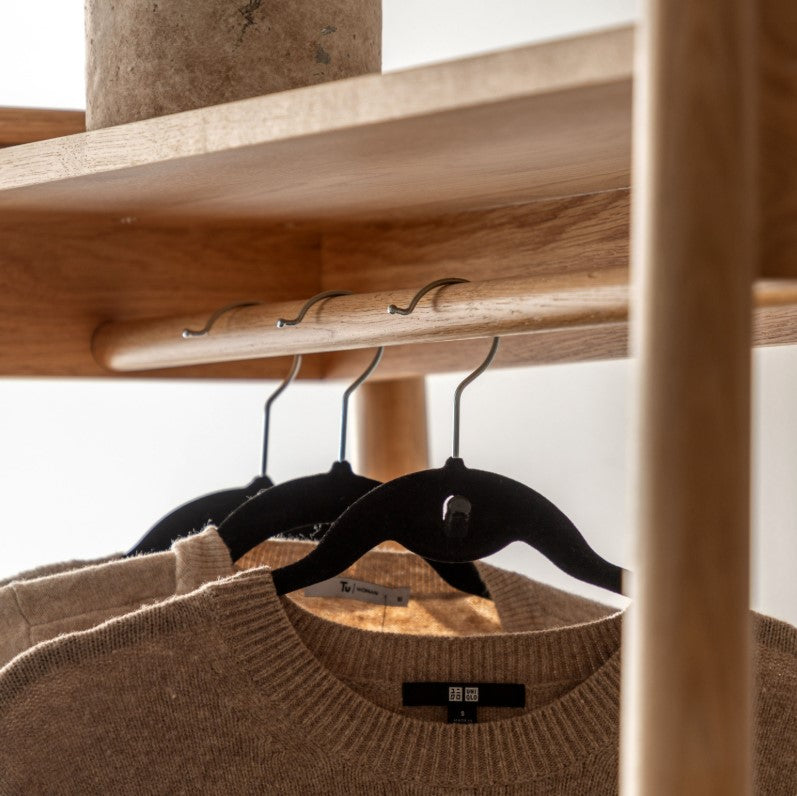 Wellington Open Wardrobe - Natural