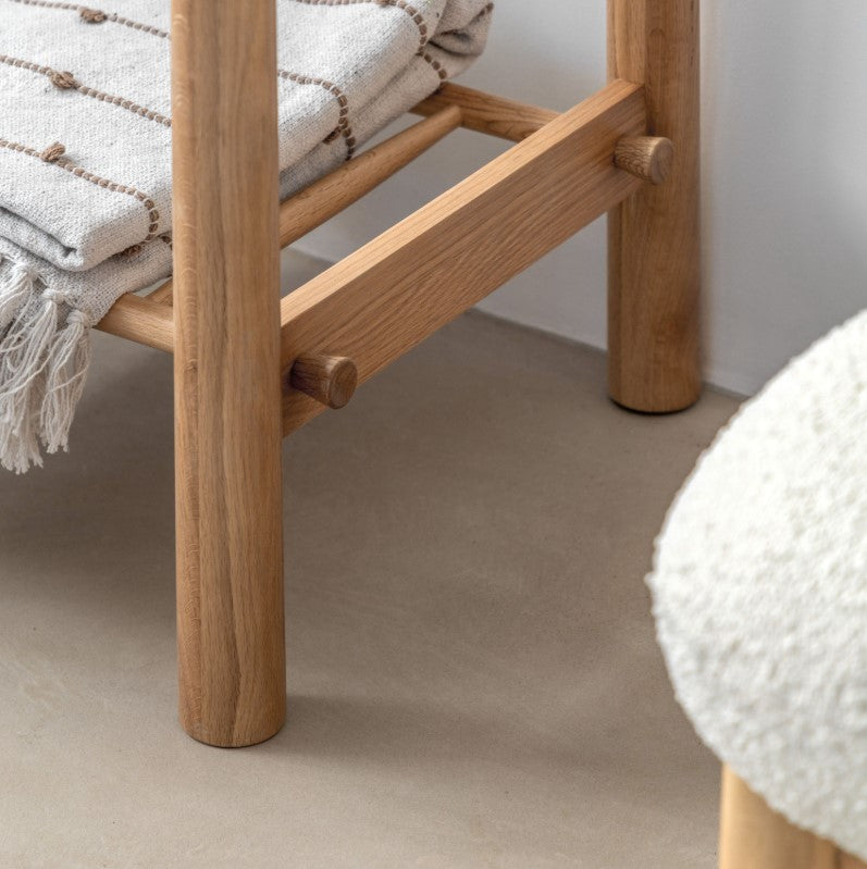 Wellington Open Wardrobe - Natural