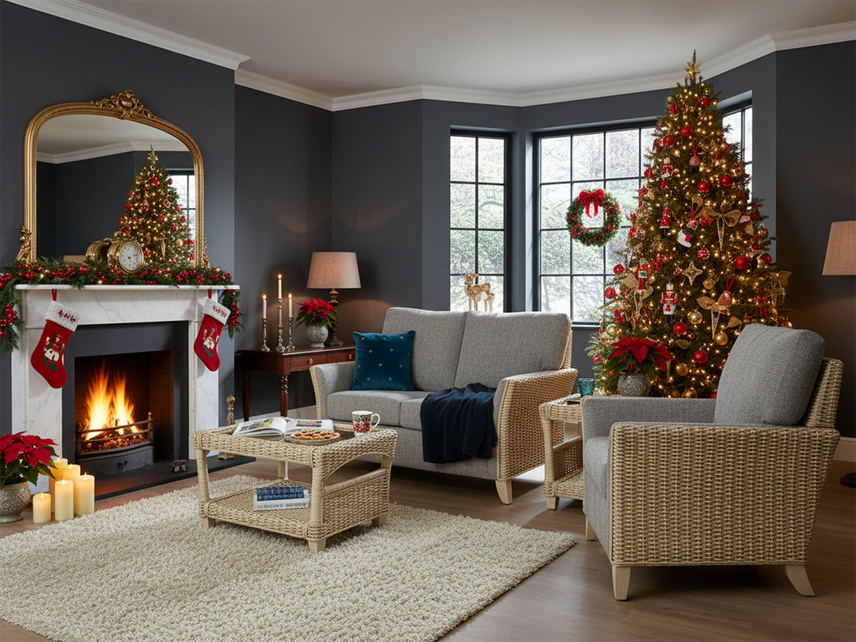 Arlington 2-Seater 3pc Suite | Modern Rattan Living Set