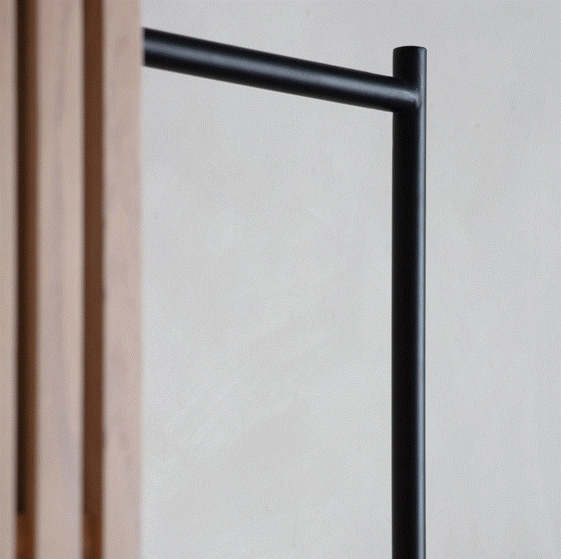 Okayino Oak Open Wardrobe