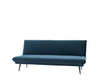 Durban Plush Sofa Bed in Blue