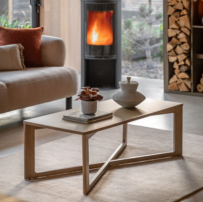 Pietro Oak Coffee Table