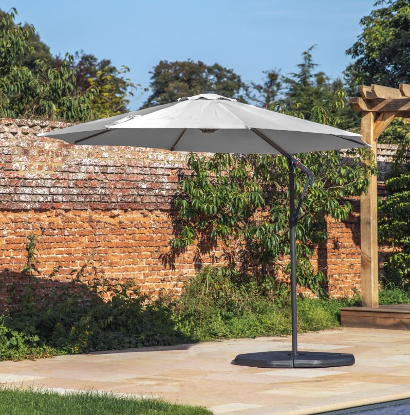 Venturo Cantilever Parasol Grey 3m