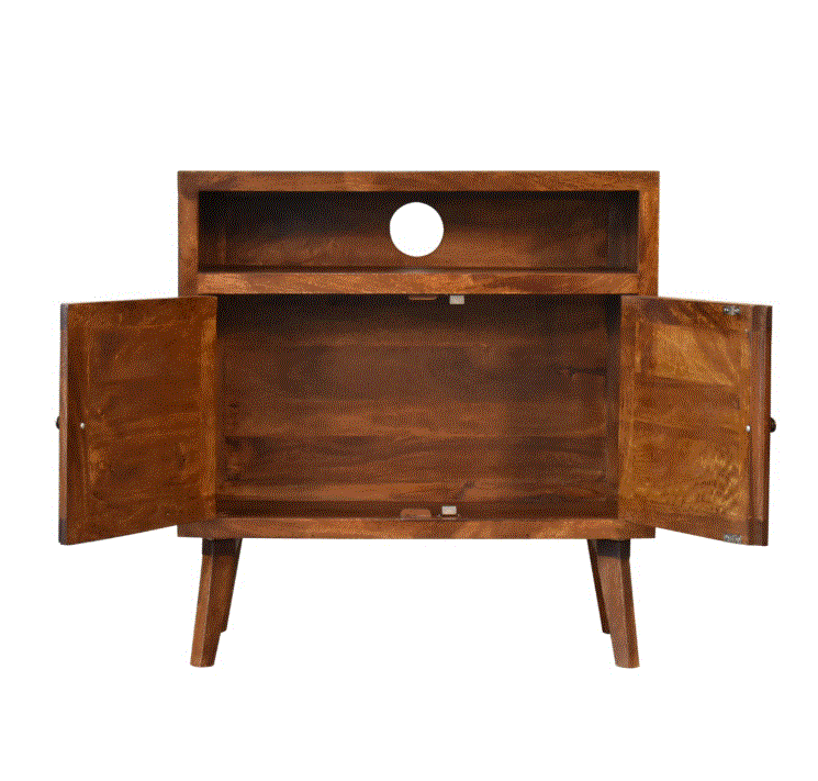 Tova 2 Door Sideboard Cabinet with Open Shelf