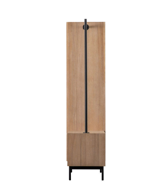 Okayino Oak Open Wardrobe
