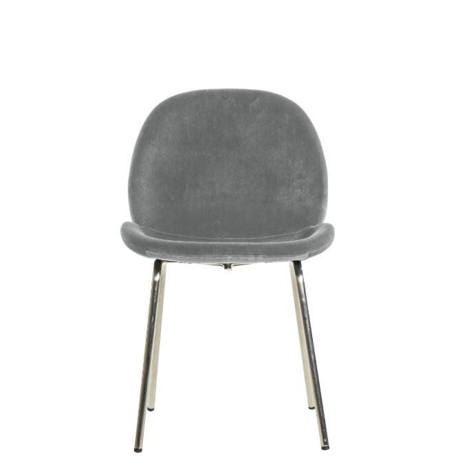 Flattino Light Grey Dining Chair (pack of 2)