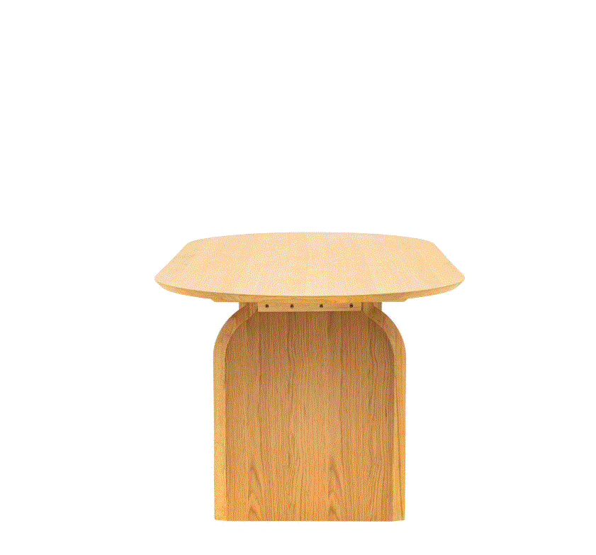 Gordo Natural Wooden Dining Table