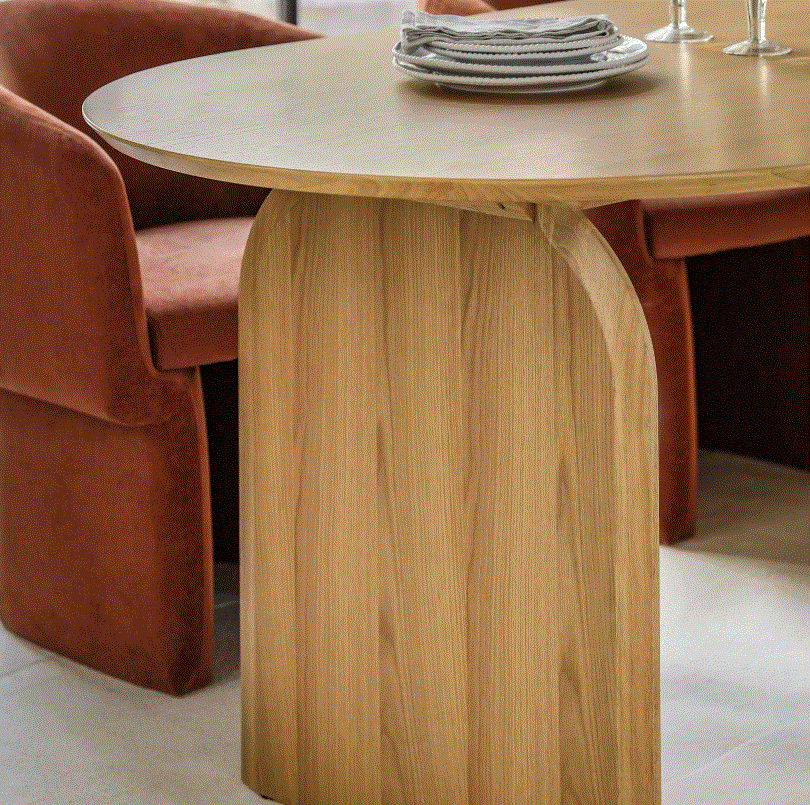 Gordo Natural Wooden Dining Table