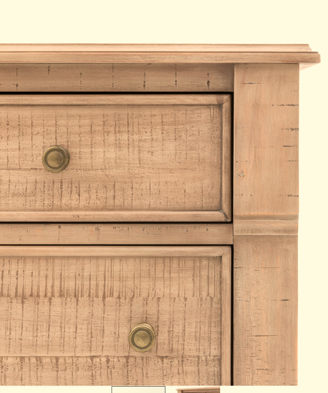 Desser Vivo Pinewood 7 Drawer Chest – Bedroom Storage