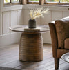 Brydle Mango Wood Round Side Table
