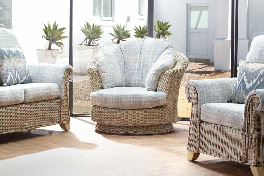 clifton-natural-wash-athena-check-lyon-swivel-rocker-set