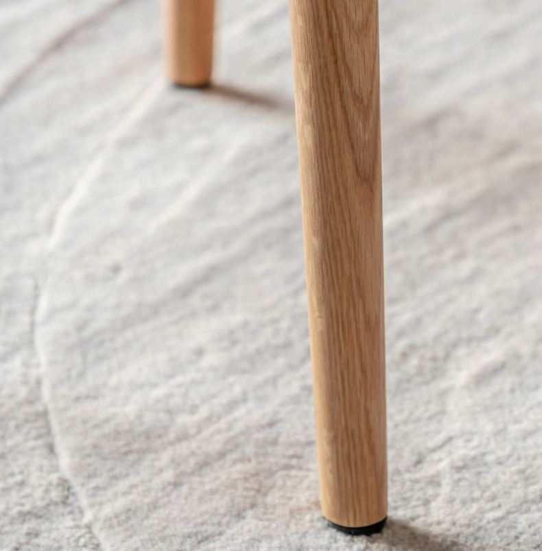 Mitrina Oak Square Side Table