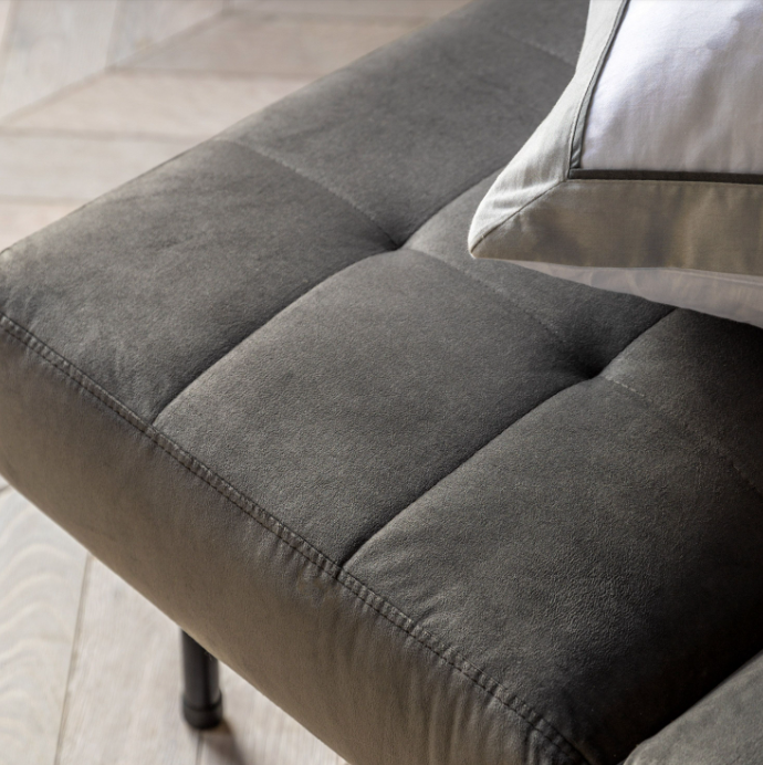 Ellerton Grey 3-Seater Sofa Bed