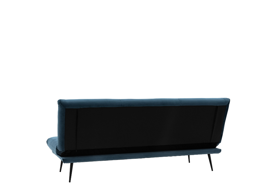Durban Plush Sofa Bed in Blue