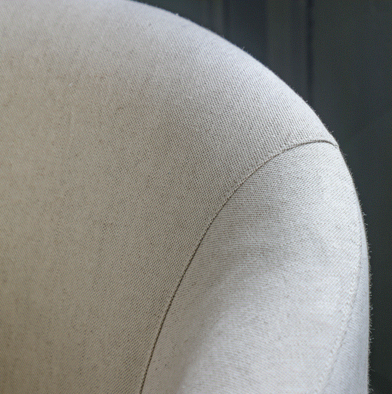 Tinto Cream Upholstered Tub Armchair