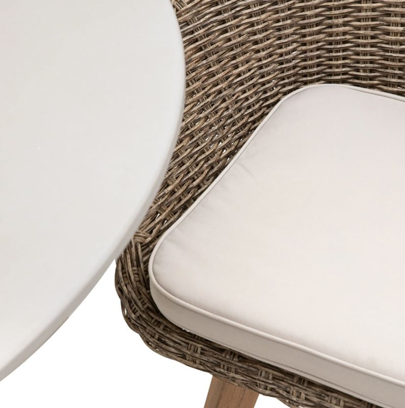 Artis Outdoor Rattan Garden 4 Seat Dining Set
