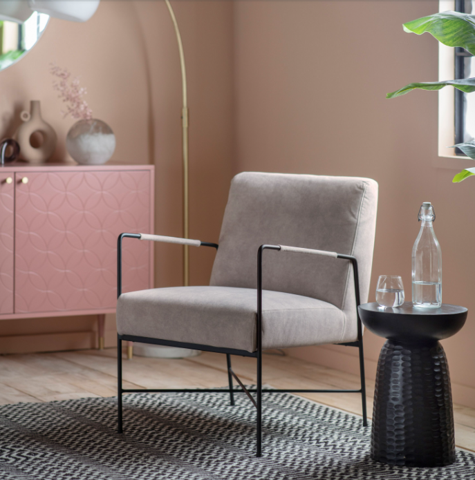 Charillo Grey Armchair
