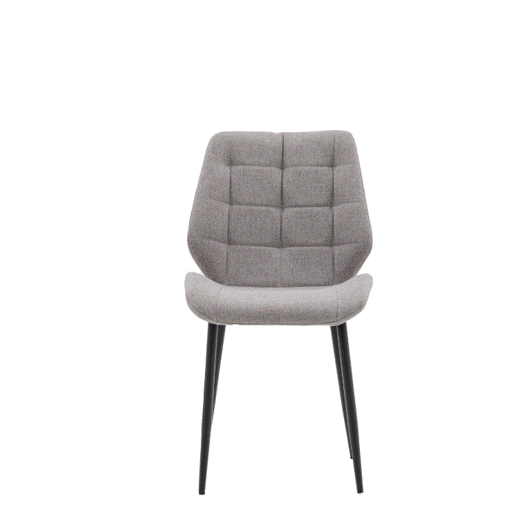 Marlow Grey Fabric Dining Chair (set of 2)