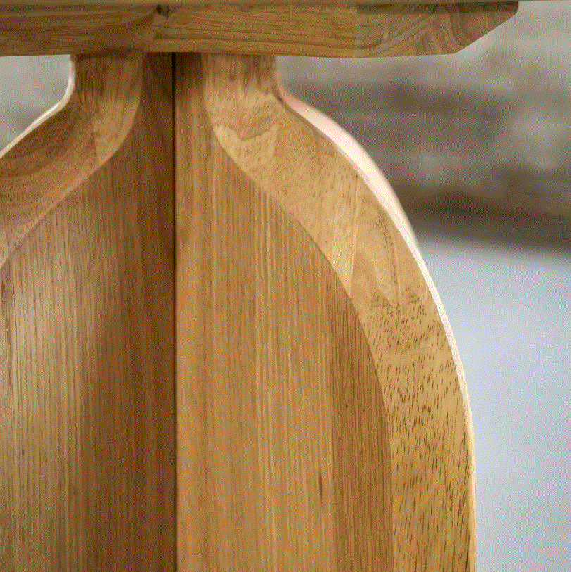 Gordo Natural Wooden Side Table