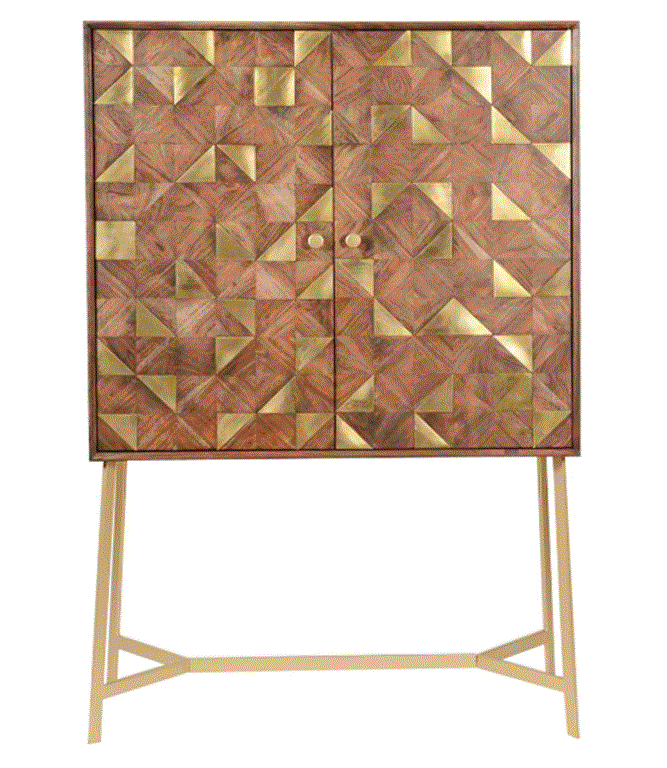 Tayo Wooden Bar Cabinet
