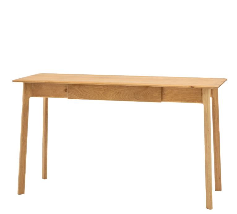 Maria Natural Oak 1 Drawer Desk