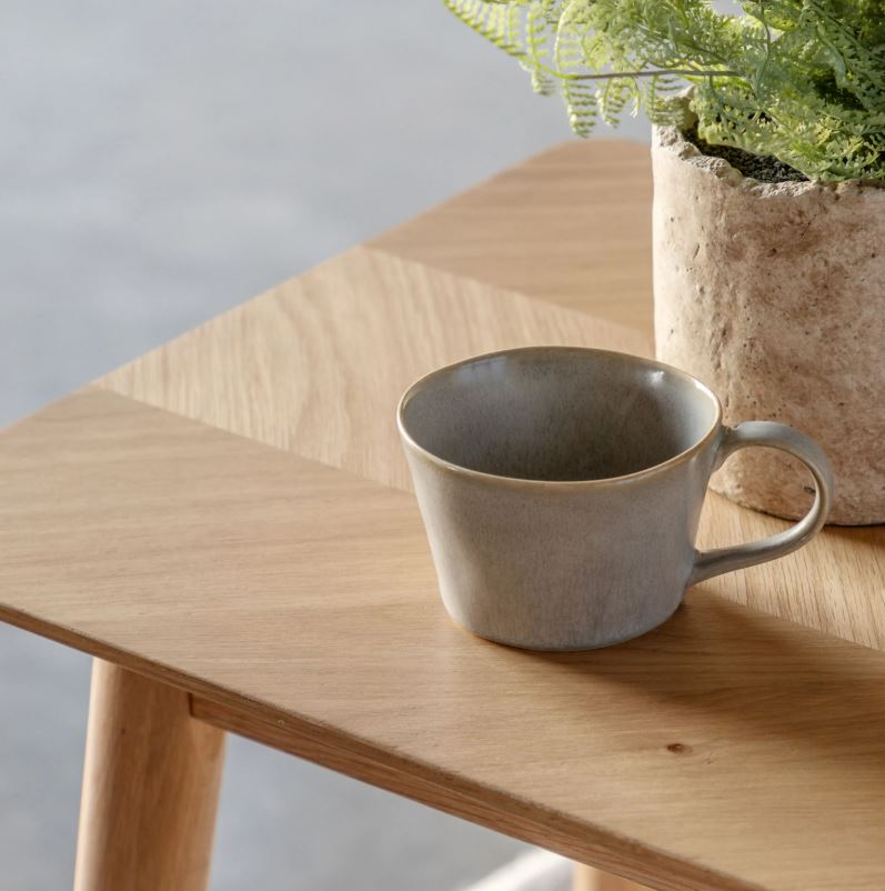 Mitrina Oak Square Side Table