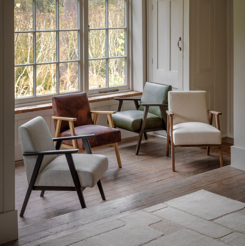 Neto Armchair Vintage Brown Leather