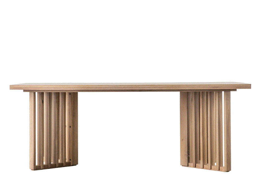Okayino Oak Large Dining Table