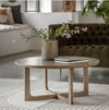 Critchlow Round Coffee Table Smoked Oak